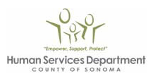 Human Services Department - County of Sonoma logo