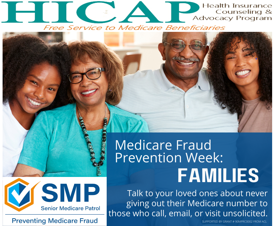 Medicare Fraud Prevention Week- Families