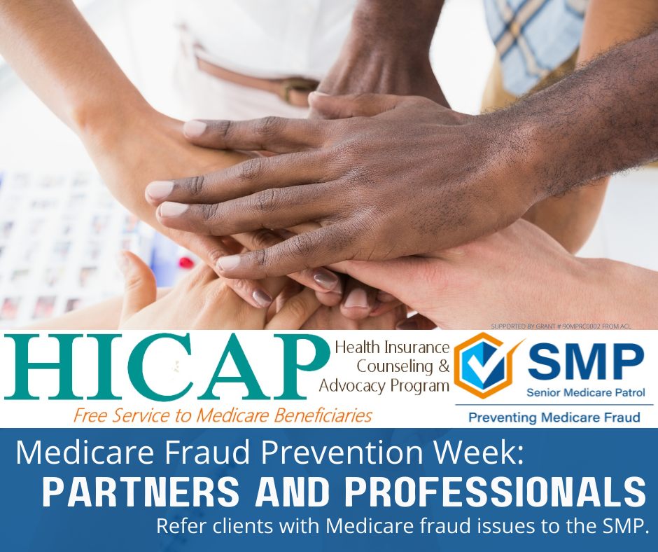 Medicare Fraud Prevention Week  Partners & Professionals