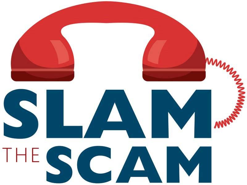 Slam The Scam logo